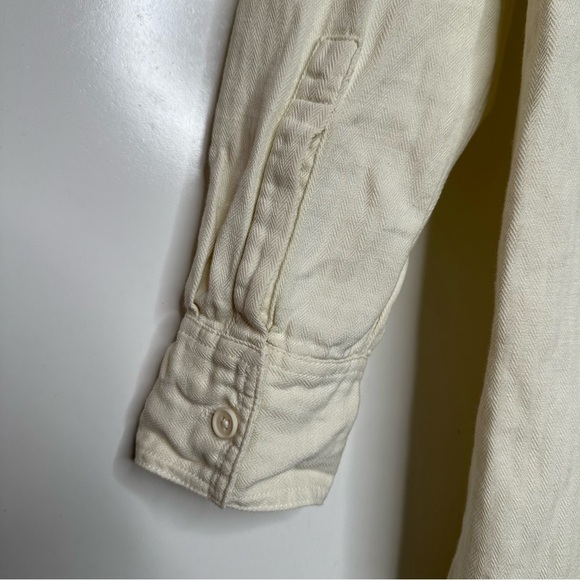 OUTERKNOWN Women’s Cream Linen Blend Utility Dress Size XS - Picture 7 of 10